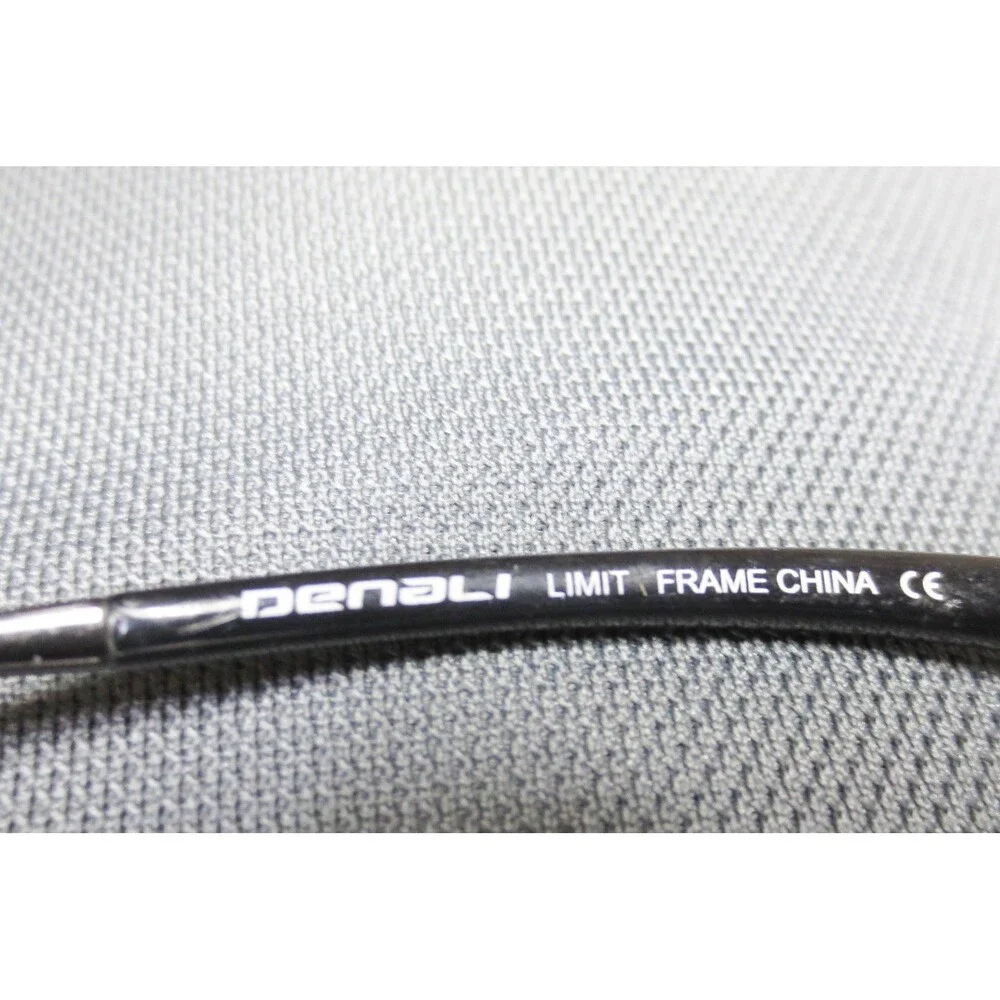 Denali Limit Eyeglasses Gunmetal Rectangular Semi-Rimless Frames 55-18-145 GUN